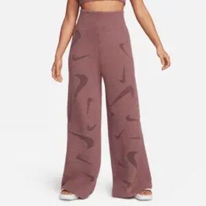 Nike Phoenix Cozy Bouclé Pant – ‘Smokey Mauve/Plum Eclipse’ sz M